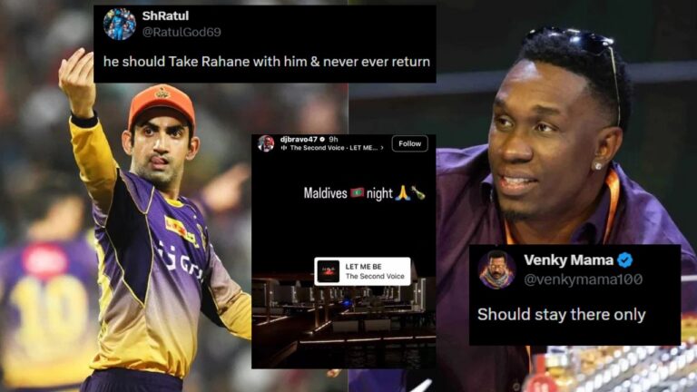 KKR Fans Fume as Dwayne Bravo Vacations in Maldives Amid IPL 2026 Struggle