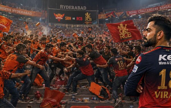 1778925992534 Virat Kohli watching SRH vs RCB Fans Fight