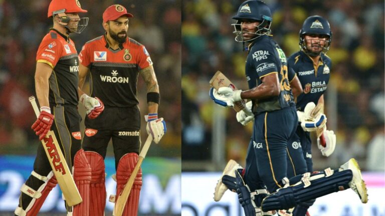Virat Kohli, AB de Villiers Dethroned By Shubman Gill, Sai Sudharsan In IPL Feat – Shubman Gill and Sai Sudharsan Break Kohli-de Villiers IPL Partnership Record