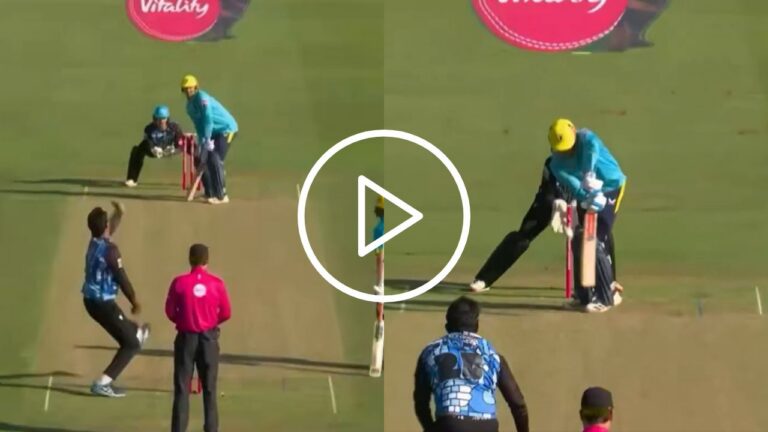 Watch- Pakistan’s Forgotten Spinner Outfoxes Warwickshire Captain In T20 Blast – Usama Mir Shines: Worcestershire Spinner Dominates in Vitality Blast