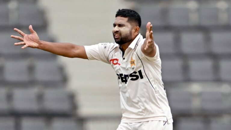 Shahzad Labels Litton Das ‘Extremely Lucky’ After Second Test Century