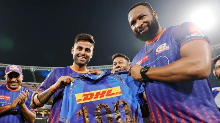 BCCI Penalizes Kieron Pollard Following MI Victory Over PBKS