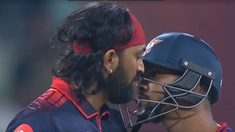Nicholas Pooran and Krunal Pandya in Tense On-Field Exchange During IPL 2026