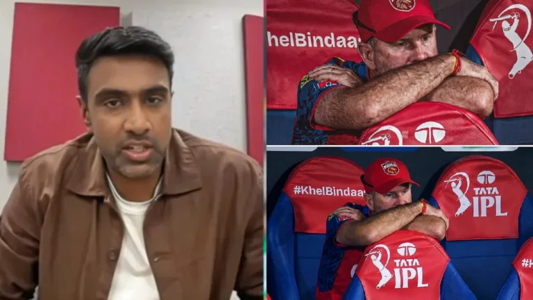 R Ashwin Sympathizes with Ricky Ponting After Punjab Kings’ IPL 2026 Collapse