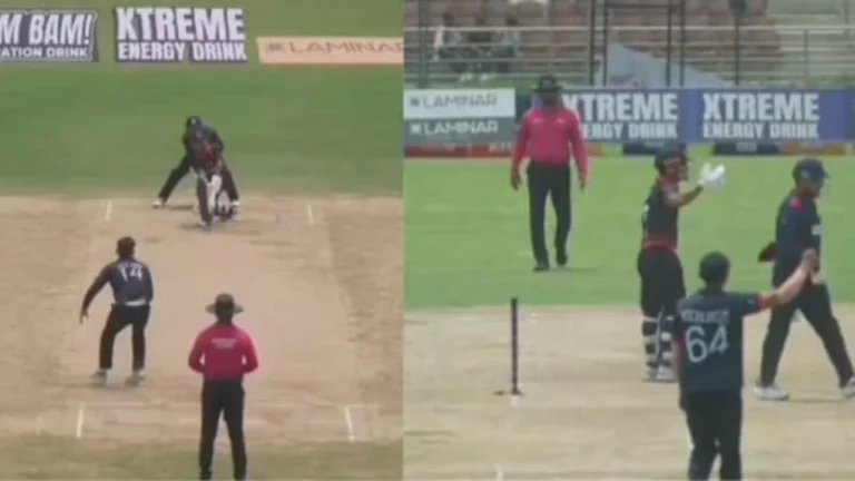 Rohit Paudel Outburst: Controversial Umpiring Decision Sparks Outrage in Nepal vs USA ODI