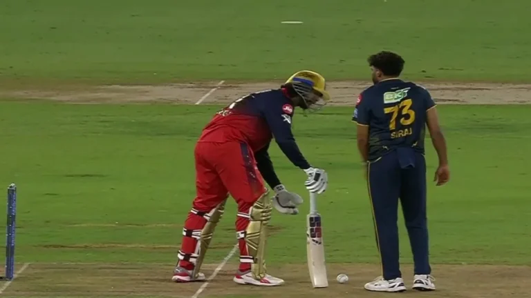 Watch: Mohammed Siraj engages in heated exchange with Virat Kohli’s partner during IPL 2026 Final clash