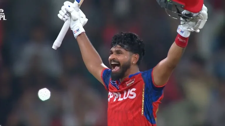 Shreyas Iyer Smashes Maiden IPL Century to Keep PBKS Playoff Hopes Alive