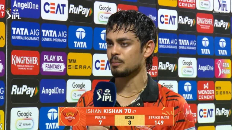 Ishan Kishan Dedicates Match-Winning Knock to Late Cousin